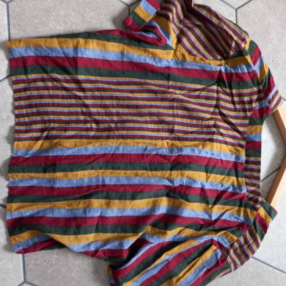 Nasty Gal striped cropped t-shirt - Picture 2 of 3